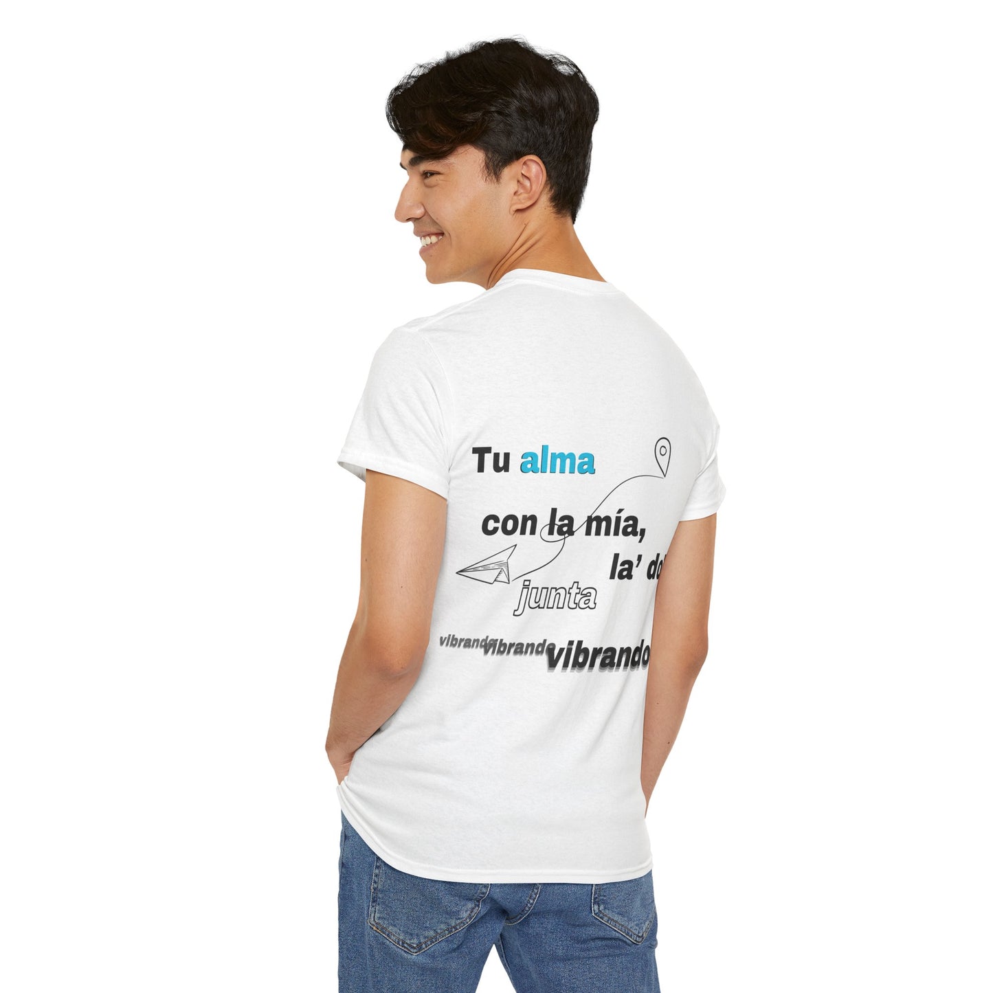 Camiseta de FlowTOUR blanca básica (edición AlienCarrot)