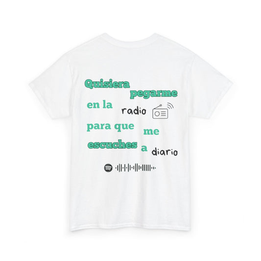 Camiseta de FlowTOUR blanca básica (edición MynorPince)